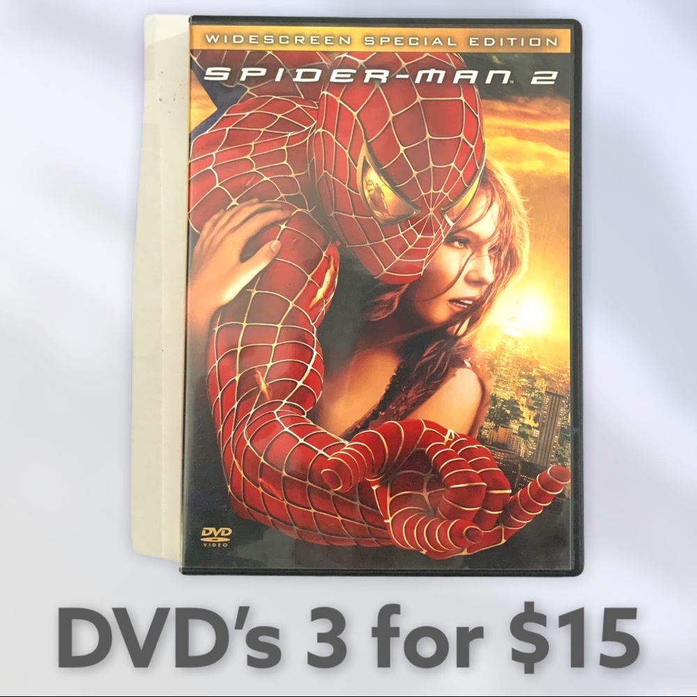 📀 Spider-Man 2 DVD movie 📀